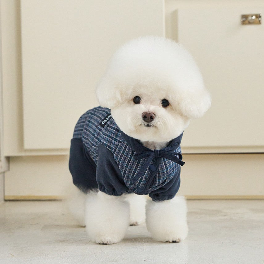 【予約】チェックフーディーオールインワンパディングハーネス