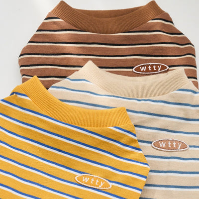 【予約】マルチストライプTシャツ