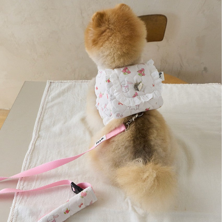 【予約】キルティングラビットバッグハーネス