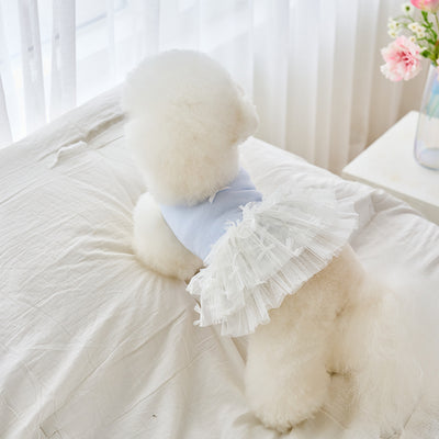 【予約】リボンチュールワンピース